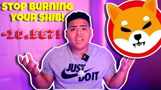 Don't Burn Your Shiba Inu Coins! Watch This Now!