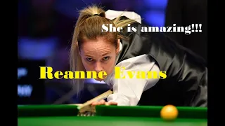 She is amazing! Snooker