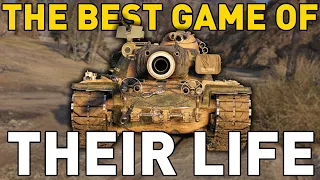 BEST GAME OF THEIR LIFE in World of Tanks!