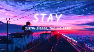 Stay - Justin Bieber, The Kid LAROI AMV - Aesthetic Lyrics 4K ✨