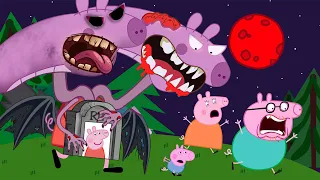 Peppa pig Zombies ATTACK At House 🧟‍♀️| Peppa Pig Sad Story | Peppa Pig Funny Animation