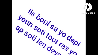 men tablo boul râle boul la ki bay maryaj chak jou 🔥