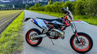 KTM EXC 300 TPI Sixdays 2019 Supermoto | Walkaround +FMF Soundcheck | 4K HDR