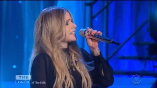 Avril Lavigne sings "Head Above Water" Live in Concert on The Talk 2019 HD 1080p