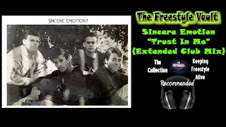 Sincere Emotion “Trust In Me”(Extended Club Mix) Latin Freestyle Music 1993