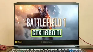 Battlefield 1 Gaming Review on Acer Predator Helios 300 2019 (i7 9750H) (GTX 1660 ti) 🔥