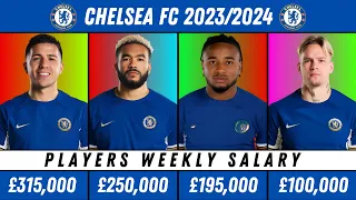 Chelsea players weekly salary update 2023/24