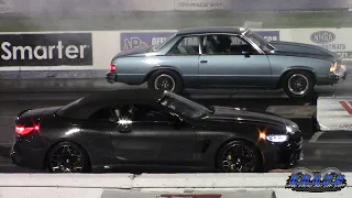 BMW M8 vs Camaro and Malibu Drag Races