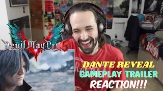 DEVIL MAY CRY 5 - Dante Reveal (Gameplay Trailer) REACTION & REVIEW!!!