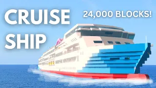 MEGA Cruise Ship | Plane Crazy Roblox