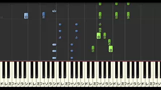 'DAOKO x Kenshi Yonezu' – Uchiage Hanabi [Piano Tutorial](Synthesia)