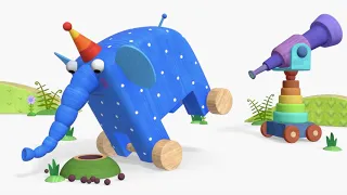 Деревяшки - Занятия и игры на природе и дома!  | Мультфильмы для детей