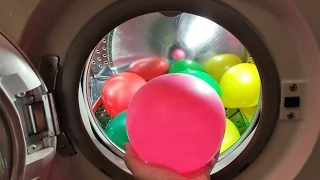 Experiment - 7 - Water Balloons in a Washing Machine - Centrifuge