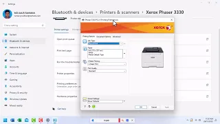 Xerox phaser 3330 | How to Disable Job ID & Banner Sheet  (Extra Page while Printing)