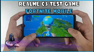 Realme C3 test game Fortnite Mobile | Can Run Fortnite on Helio G70 ?