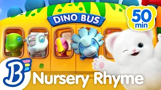 🚌The Wheels on the Bus  + More Nursery Rhymes | Badanamu Nursery Rhymes & Kids Songs