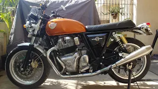 Installing AEW Exhaust On Royal Enfield Interceptor 650: Indian Vance And Hines?