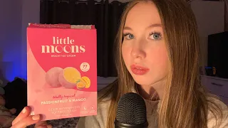 ASMR Eating Mochi Icecream🤍