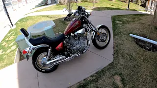 Yamaha Virago Test Drive with new GoPro