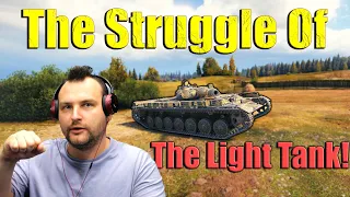 The Struggle is Real with the T-100 LT in World of Tanks!
