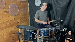 Phill Collins Easy Lover drum cover (drumless backing track)
