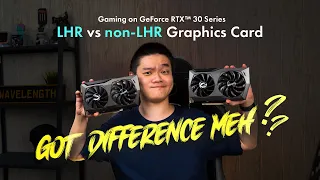 Gaming on GeForce RTX™ 30 Series LHR vs non-LHR graphics card  - What's the difference?