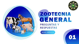 Preguntas y Respuestas de Zootecnia General ♦️🐮🐷🐴🐏🐑🐇🐔🐤🐟♦️