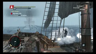 Assassin's Creed IV: Black Flag Jacobite (GOD MODE) vs Legendary Ship El Impoluto