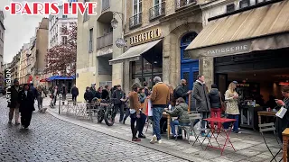 [🇫🇷PARIS WALK] Paris Windy & Cold Sunday Walk Live Streaming 21/April/2024