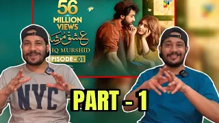 Reaction on Ishq Murshid | Episode 1 (Part-1) | Bilal Abbas Khan & Durefishan Saleem | Delhian 2winz