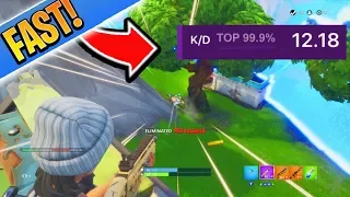 How to Raise Your K/D Ratio EASY! Fortnite Ps4/Xbox Tips and Tricks Season 6 (How to Win in Fortnite