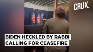 Rabbi Heckles Biden At Election Fundraiser, Demands “Ceasefire” In Gaza, Biden Says “Need A Pause”