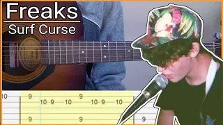 Surf Curse - Freaks (Simple Guitar Tab)