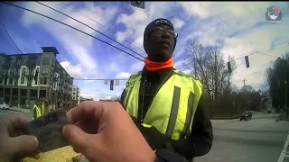 Fake Cop Busted Working at a Construction Site