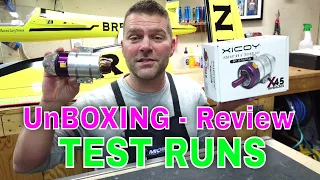 XICOY X45 MICRO TURBINE - Unboxing, Test Run and Review - By Gaspar