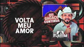 VOLTA MEU AMOR - FLAGUIM MORAL | CD OH BAGAÇO BOM CONTINUA