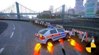 GTA 4 CRASH TESTING REAL CAR 360