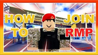 A Quick Guide On How To Join RMP (Sharkuses British Army)