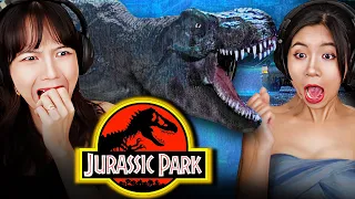 Foreign Girls React | Jurassic Park | First Time Watch