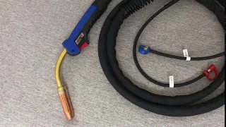 BINZEL MB501D welding torch with 3m cable