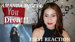 First reaction to AMANDA MIGUEL || EL ME MINTIO