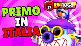 PRIMO in ITALIA con HANK! 1000+ COPPE! | Brawl Stars ITA