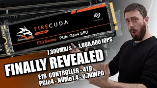 Seagate Firecuda 530 NVMe SSD FINALLY Revealed