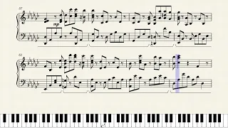 The winner takes it all - Solo Piano Music Sheet