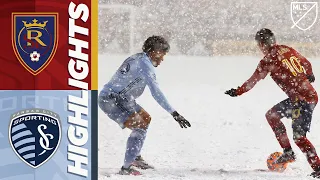 Real Salt Lake vs. Sporting Kansas City | MLS Highlights | November 8, 2020