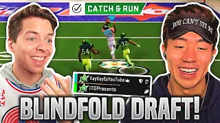 BLINDFOLD DRAFT! INSANE SUPERSTAR KO GAMES W/ TD! Madden 20