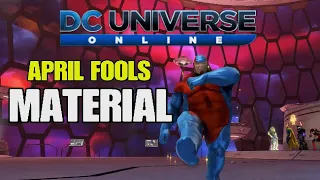 DCUO April Fools material