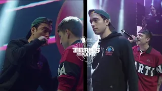 Las MEJORES RIMAS de Exhibición: Team CHILE vs Team ARGENTINA - Enfermos del RAP