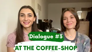 UKRAINIAN DIALOGUES for beginners. Episode #3 At the coffee shop