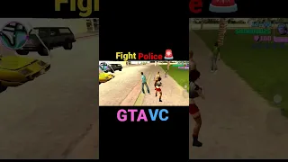 GTA VICE CITY FIGHT WITH POLICE 🚓🚨 #shorts #viral #trending #gtavicecity